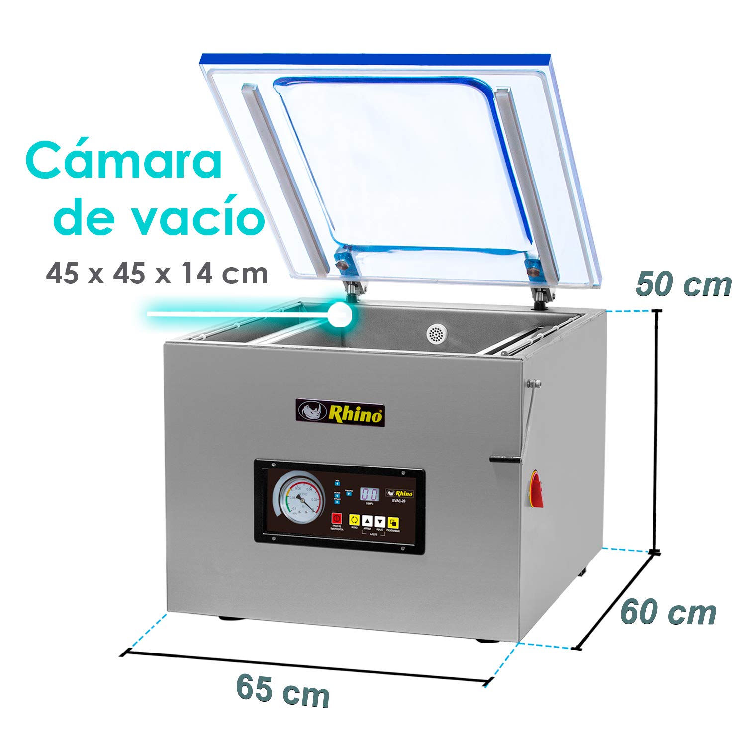 Empacadora al Vacío 20 m3/h