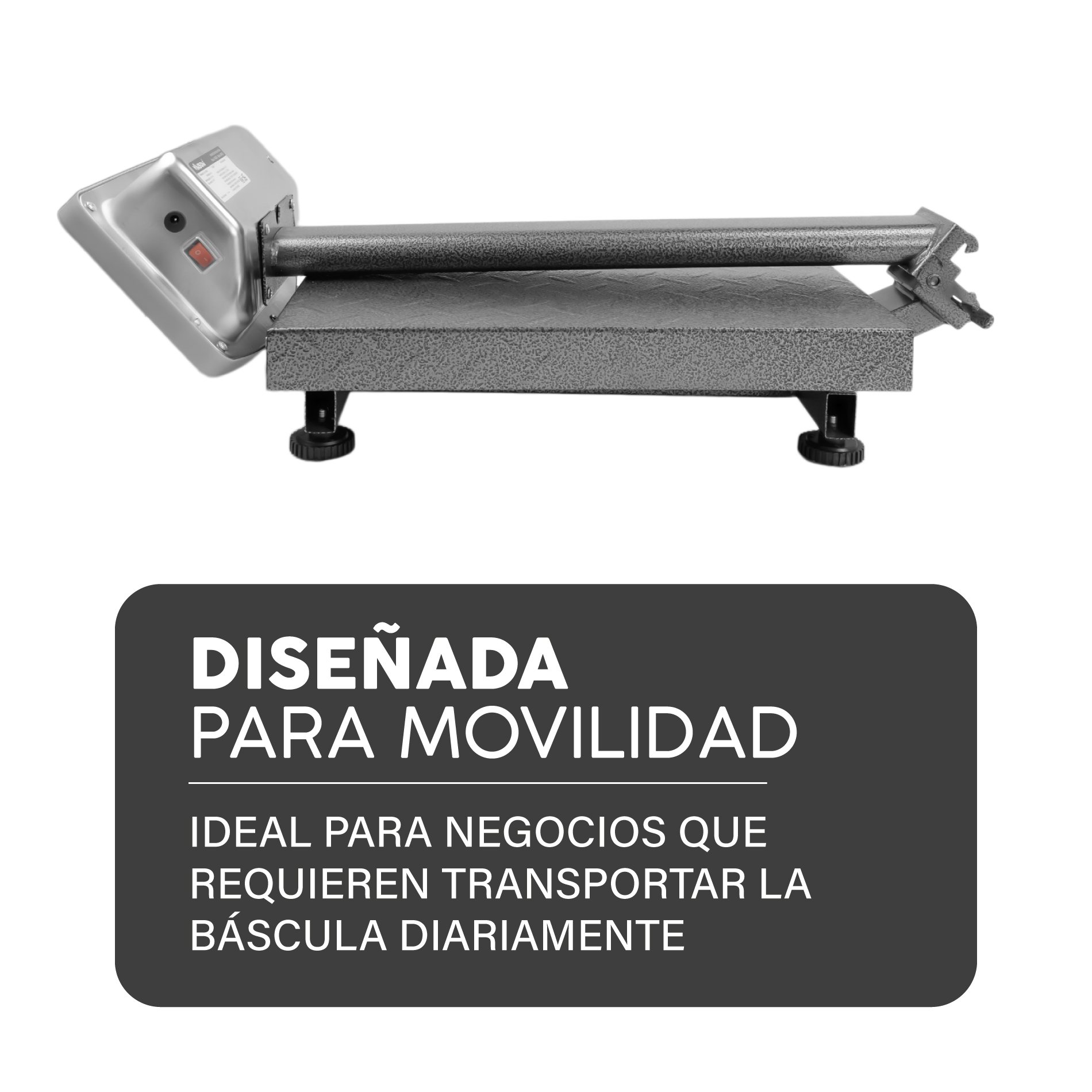 Báscula de Plataforma Plegable 100 kg