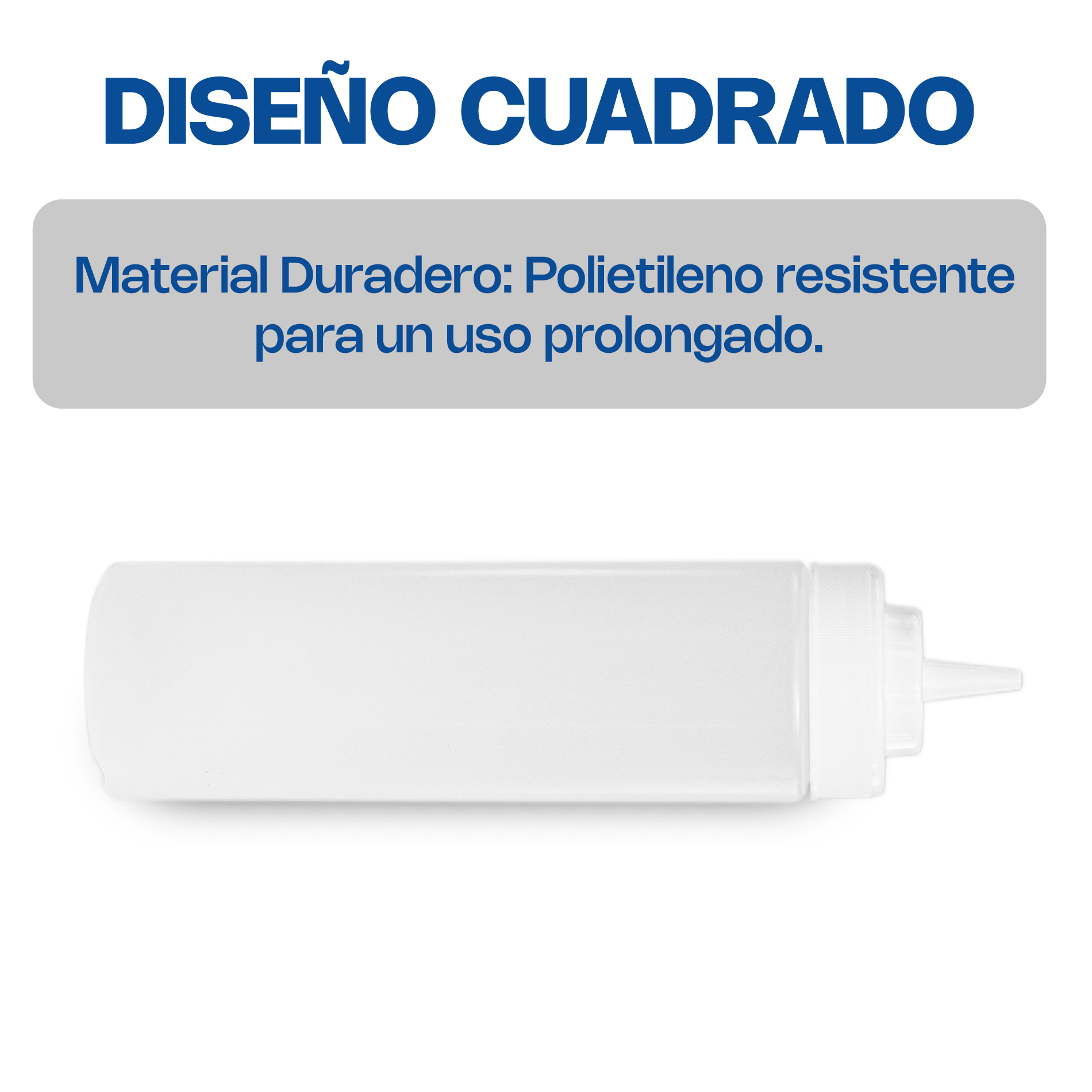 Recipiente Transparente para Aderezo 24 oz