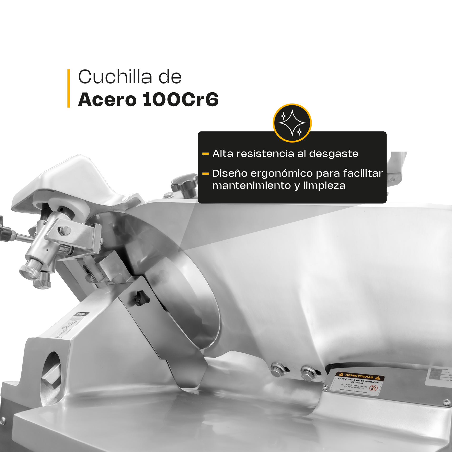 Rebanadora Automática para Carne Semi Congelada 363 mm