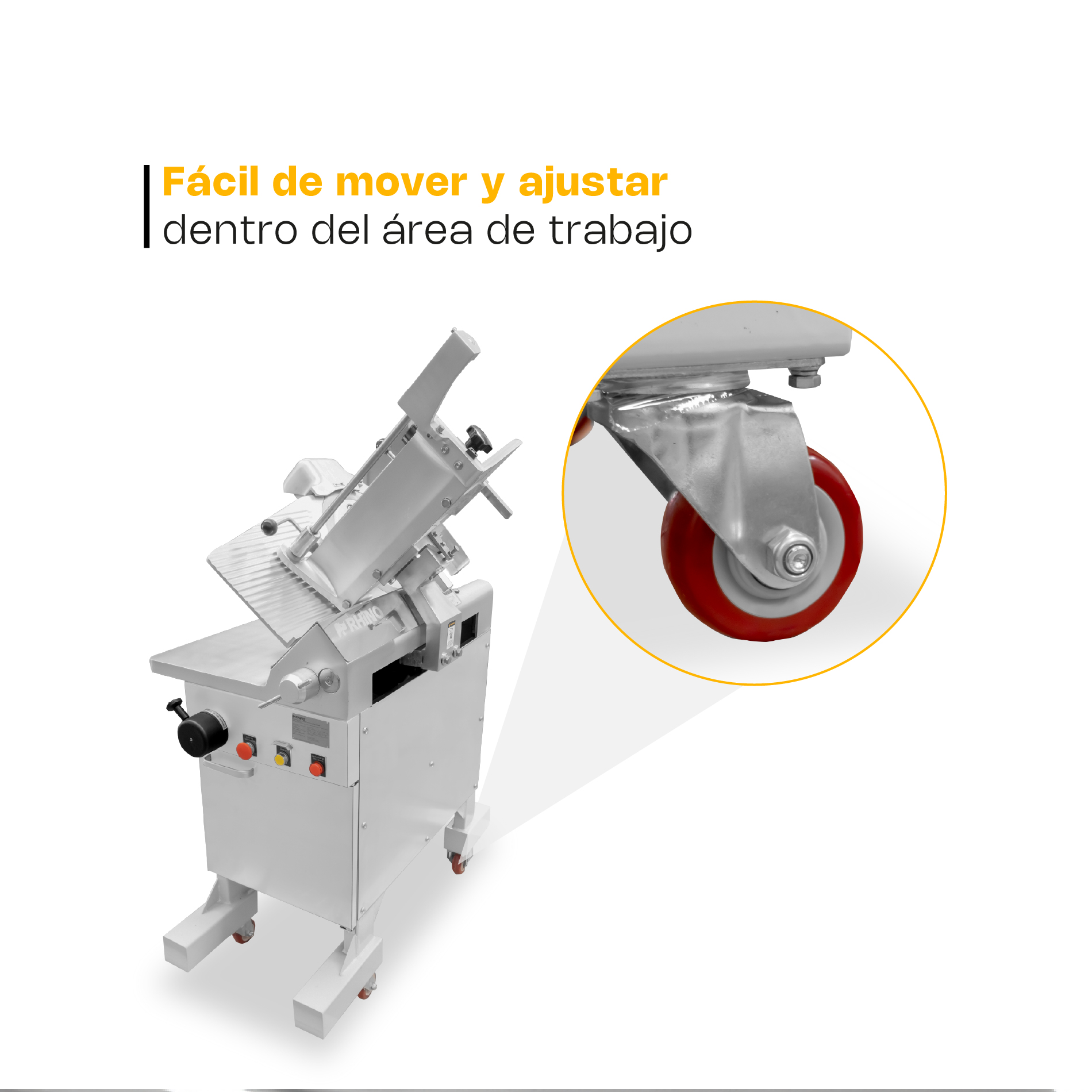 Rebanadora Automática para Carne Semi Congelada 363 mm