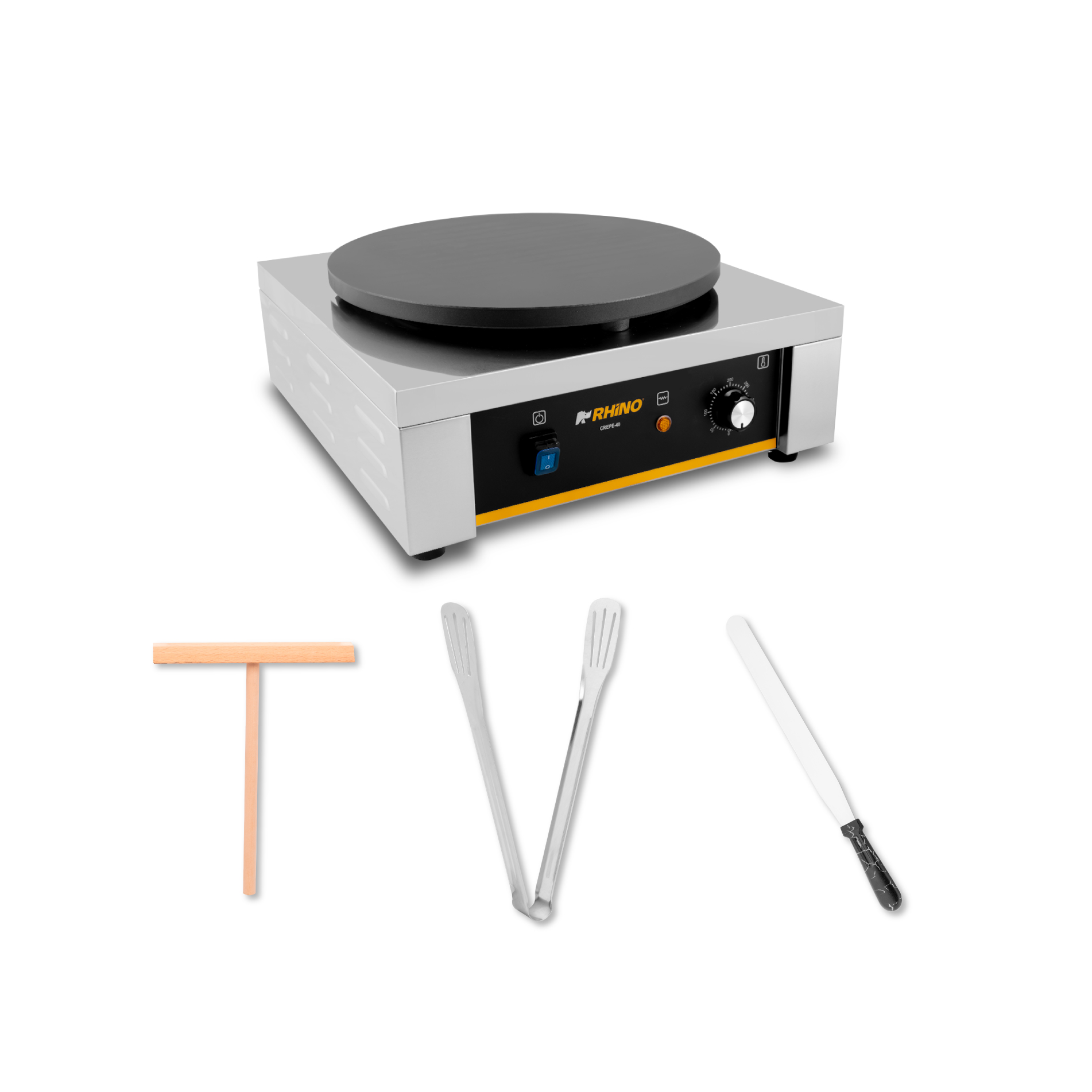 Crepera Eléctrica 2,000 W