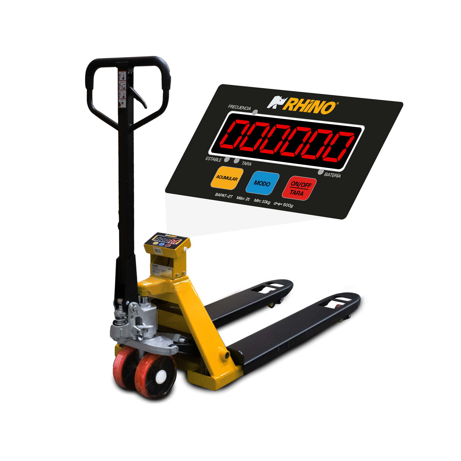 Báscula de Patín 2 t