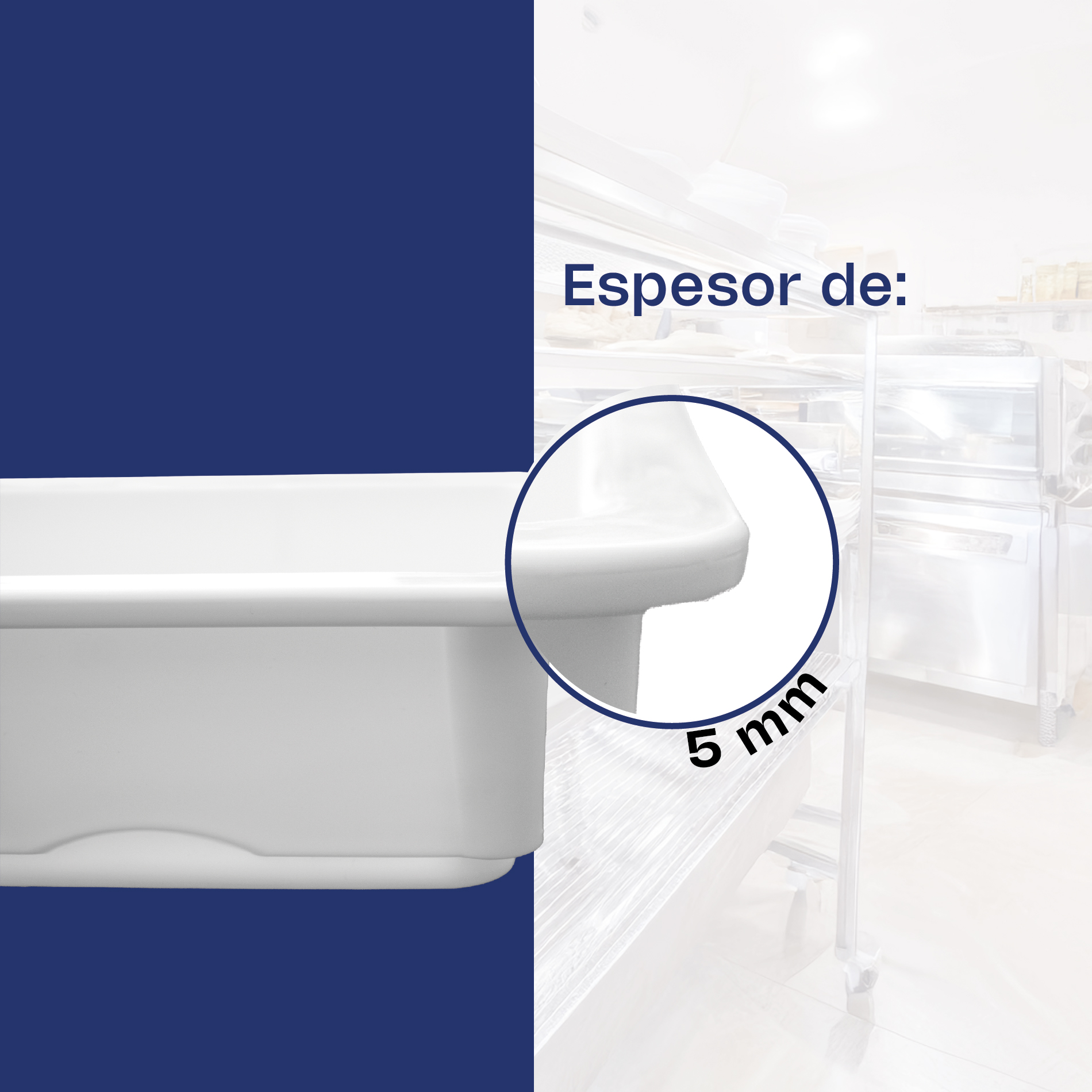 Caja para Masa de Pizza 18 L