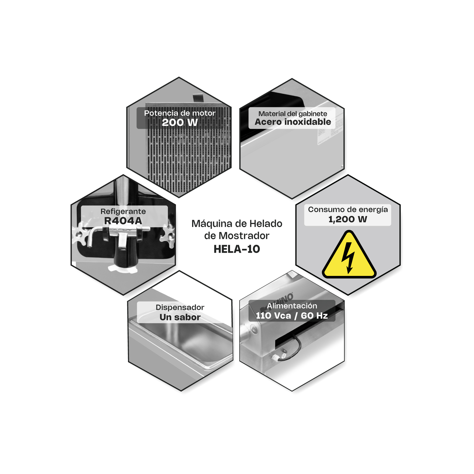 Máquina de Helados 10 L