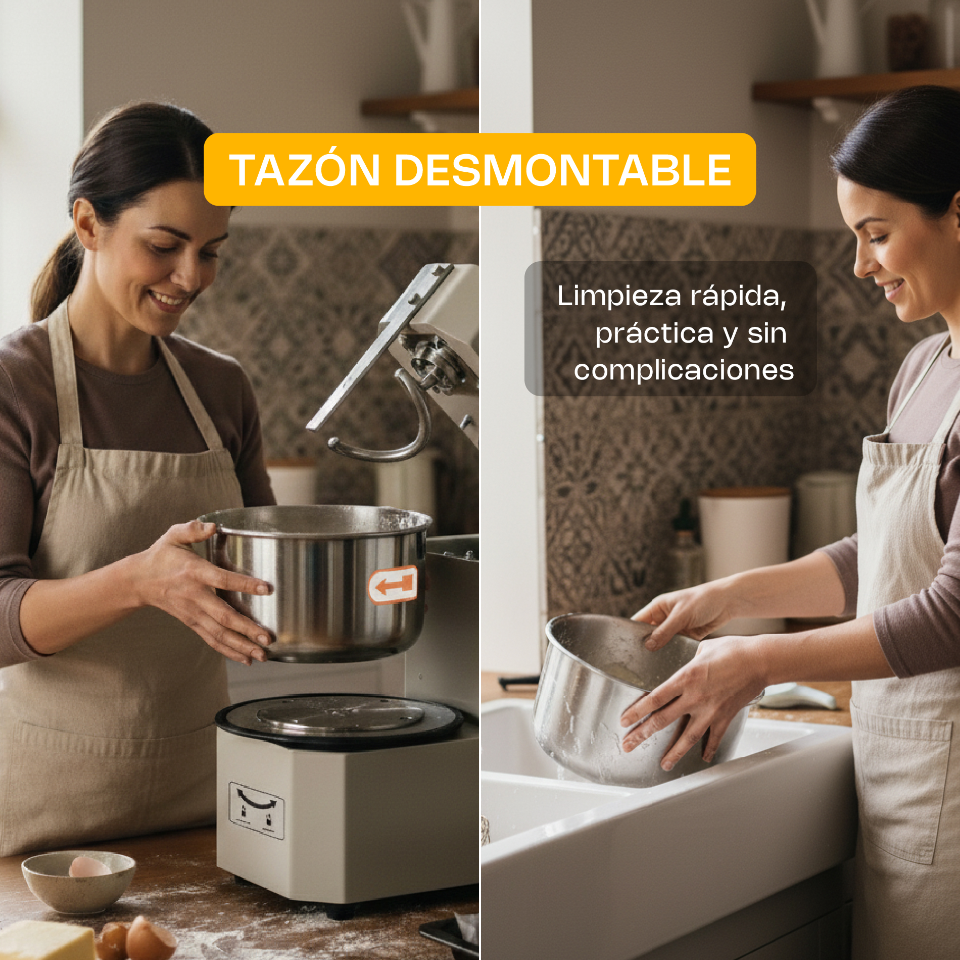 Amasadora de Procesamiento Prolongado 20 L